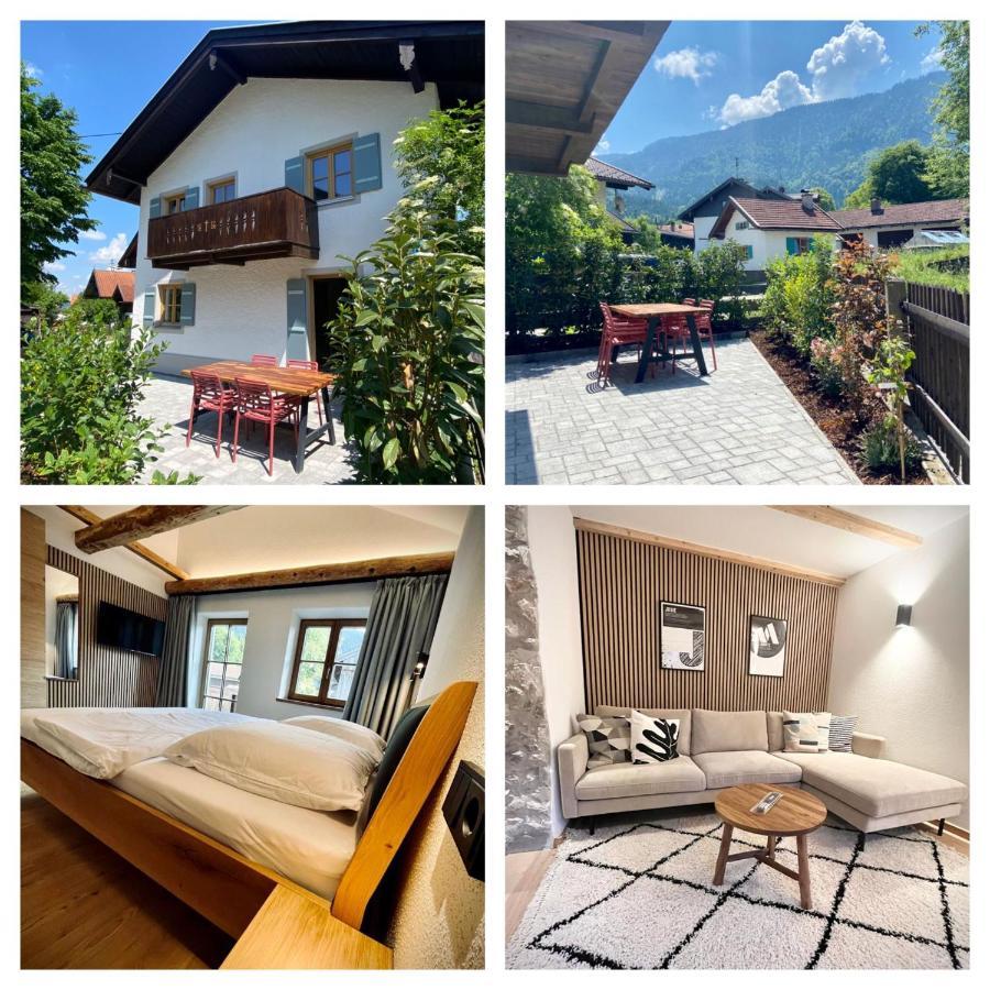 Neu - Ferienhaus Moritz & Josie Zur Alleinnutzung Ohlstadt Extérieur photo