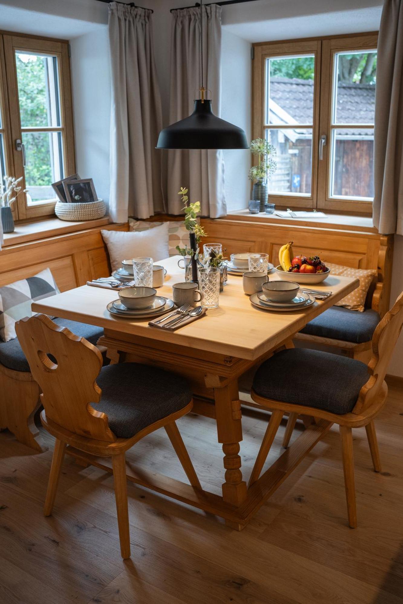 Neu - Ferienhaus Moritz & Josie Zur Alleinnutzung Ohlstadt Extérieur photo