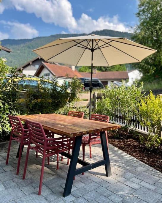 Neu - Ferienhaus Moritz & Josie Zur Alleinnutzung Ohlstadt Extérieur photo