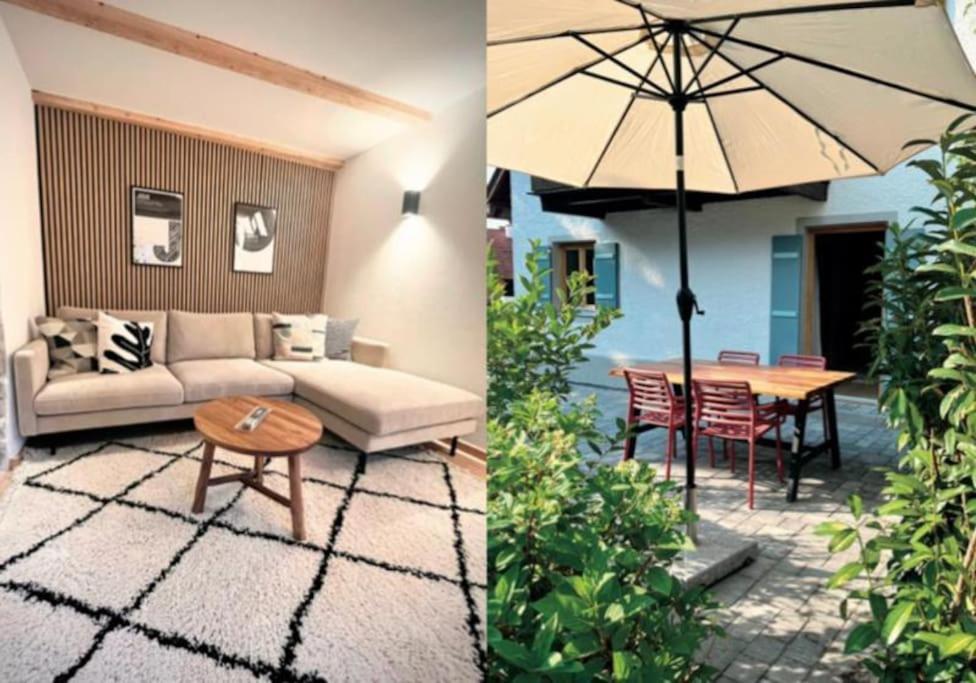 Neu - Ferienhaus Moritz & Josie Zur Alleinnutzung Ohlstadt Extérieur photo